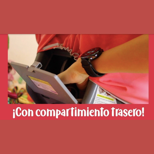 Imagen 5 de 7 de Auto Asiento Porta Bebe Infantil 3 En 1 De Lujo Elegante