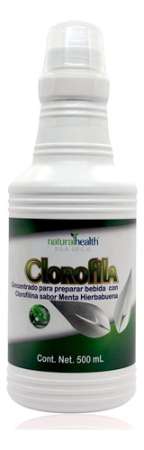 Clorofila Líquida 500 Ml Sabor Menta Natural Health