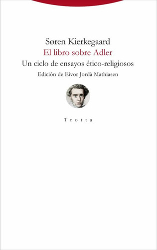 Libro Sobre Adler, El - Kierkegaard, Soren