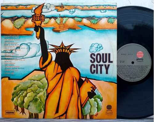 Varios - Soul City - Lp Año 1978 - Funk Soul Disco Brasilero