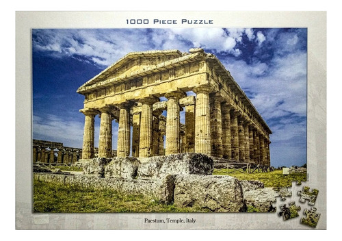 Puzzle Templo De Paestum (italia) -1000 Piezas Tomax 100-265