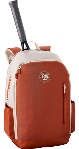 Mochila Raquetera Wilson Roland Garros Team Palermo Tenis Cream/ Clay