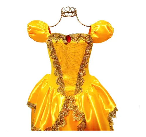 Vestido Infantil Fantasia Sereia Brinde Tiara Marisa