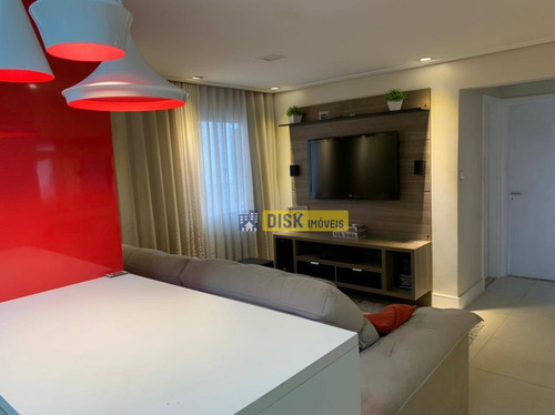 Apartamento Com 2 Dormitórios À Venda, 65 M² Por R$ 350.000,00 - Nova Petrópolis - São Bernardo Do Campo/sp - Ap1509