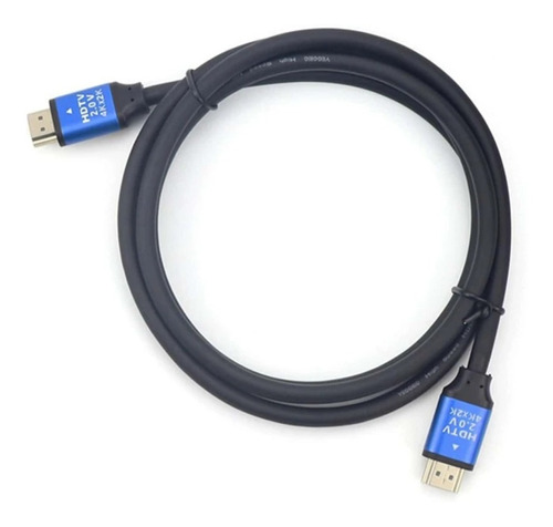 Cabo Hdmi 1,5m 4k 2.0 Ultra Hd 19 Pinos Premium Blindado