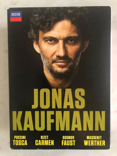 Jonas Kaufmann - Tosca / Carmen / Fausto / Werther - 6 Dvd