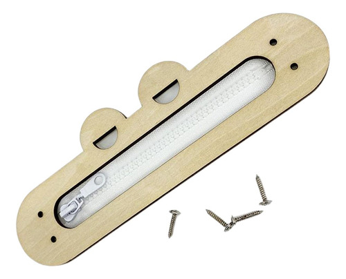 Busy Board Accesorios Cremallera Juguete Sensorial De Madera
