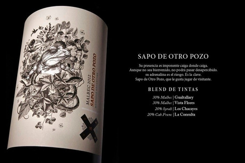 Vino Sapo De Otro Pozo Blend Blend De Tintas Caja X3u