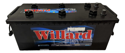 Bateria Willard Heavy Duty + Derecha Medida 517/226/215 12 X