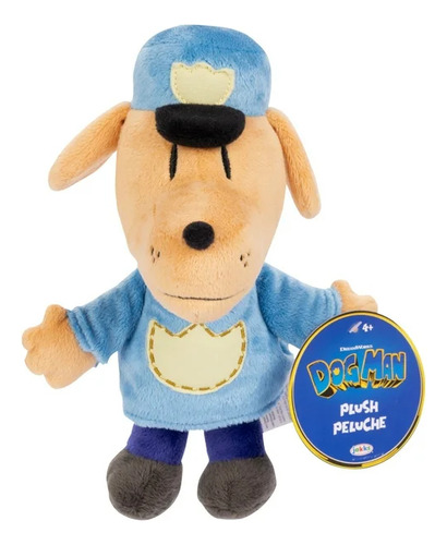 Dog Man Peluche De 23 Cm Licencia Color
