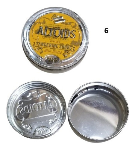 Lata Pequeña - Caja Metalica - Contenedor Colección- Vintage (Usado)