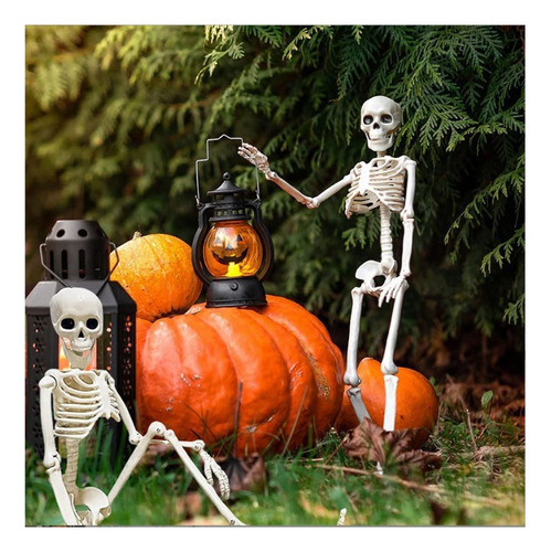 Decoración De Halloween Con Forma De Calavera De Esqueleto,