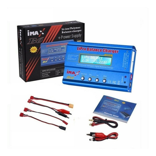 Cargador Balanceador De Baterias Lipo Nimh Imax B6