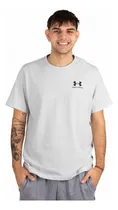 Comprar Remera Underarmour Sportstyle Lc Ss Gris Claro Hombre