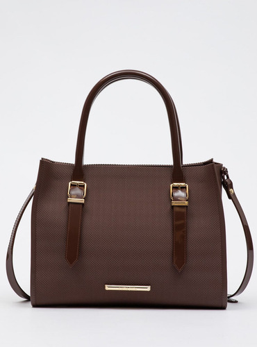 Bolsa Petite Jolie tiracolo Cor Marrom