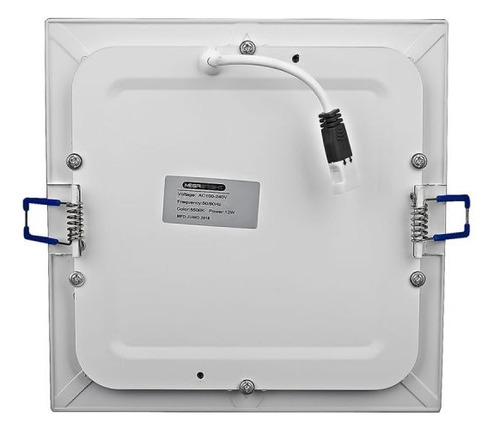 Imagen 3 de 4 de Panel Led Cuadrado Embutido 25w Megabright