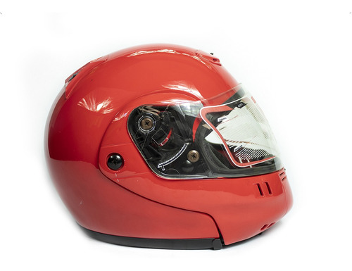 Casco Moto Abatible K301 Talla L Rojo Kinlley