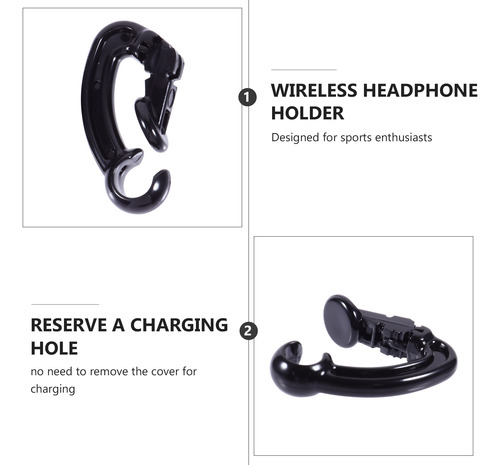 Soporte Para Auriculares Inalámbrico De 2 Piezas, Compatible