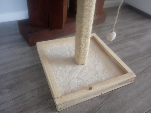 Imagen 6 de 8 de Cama Hamaca Paraguaya Para Gatos + Rascador Juguete