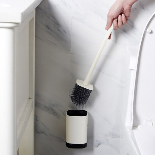 Nova Escova De Vaso Sanitário Tpr Simples Para Limpeza De Ba