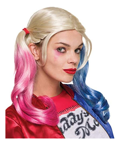 Peluca Para Mujer Harley Quinn
