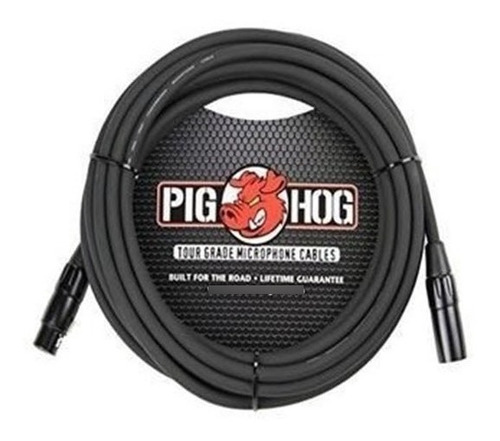 Pig Hog Phm25 Cable Microfono Xlr/xlr 7.62 Mts Reforzado 8mm