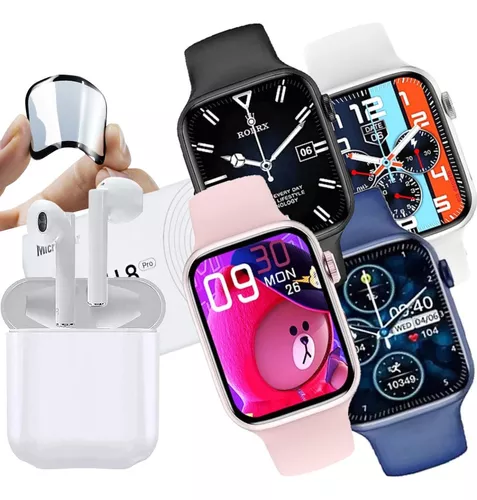 Relógio Inteligente Smartwatch S8/ Coloca foto na Tela/ Aplicativo HryFi