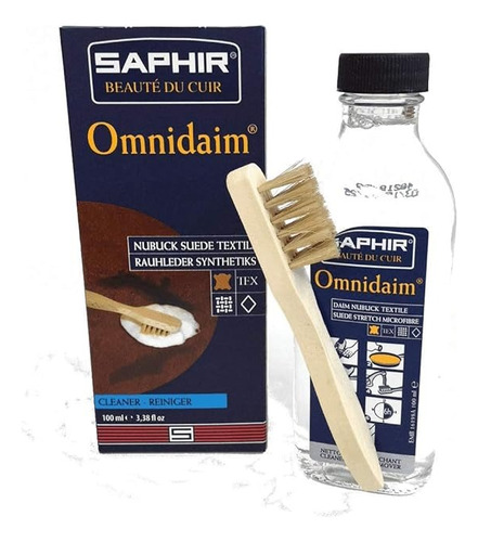 Liquido Limpiador Para Textiles Saphir Omnidaim 100ml