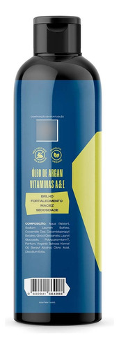 Shampoo Para Cabelo Masculino 200ml Vivaz Partiu