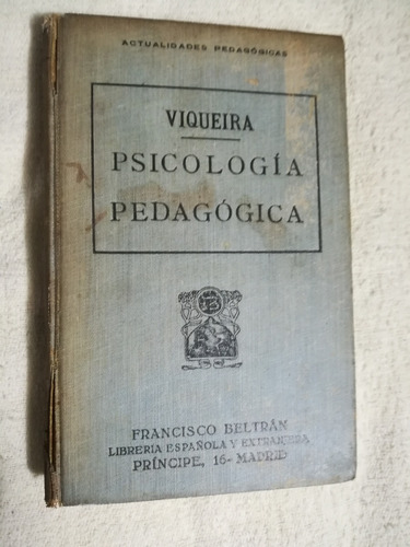 Libro Psicología Pedagogía, Viqueira.