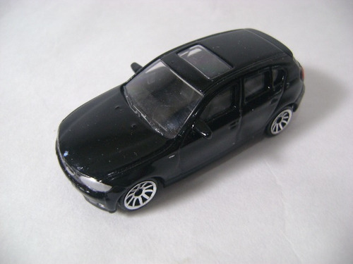 Imagen 7 de 10 de Nico Bmw Serie 1 Negro A-244 Majorette Escala 1/58 (mjr 18)