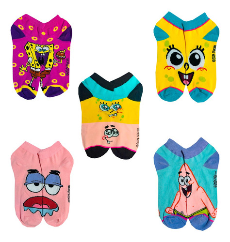 Tines De Bob Esponja & Amigos Calidad Moda 10 Pares