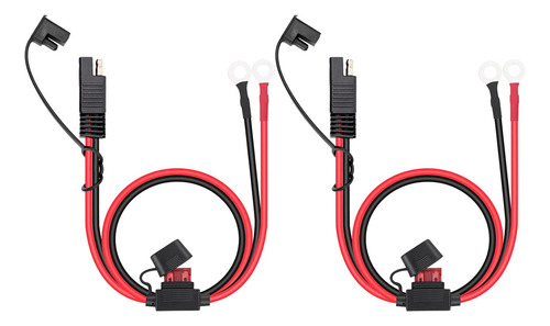 2 Piezas 16awg Sae Conector De Cable De Batería Para