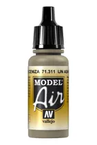 Comprar Vallejo 71311 Color Gris Ceniza Model Air Para Aerografia