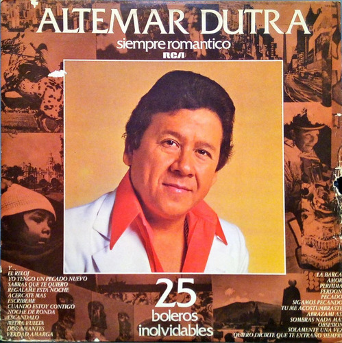 Altemar Dutra Lp 1979 25 Boleros Inolvidables 11001