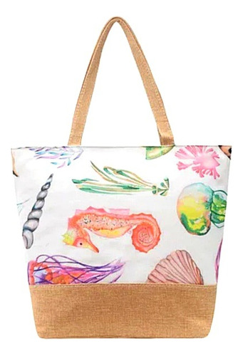 Bolso Playero Estampado