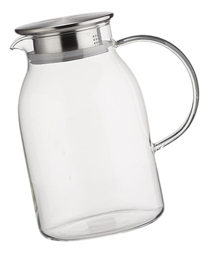 Jarra De Vidrio, Jarra De Agua Con Tapa, Jarra De Agua 1.5l