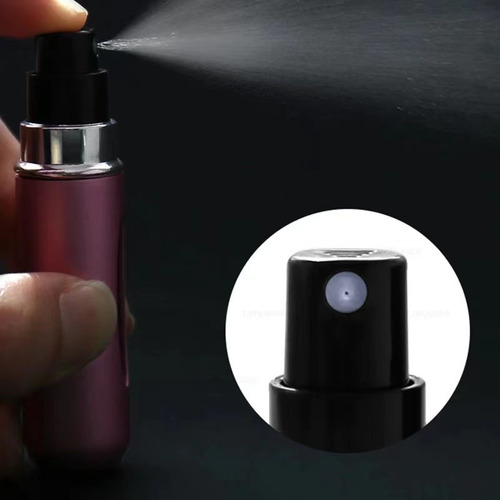 3 Mini Perfumeros Portátil Recargable 5ml Atomizador Colores