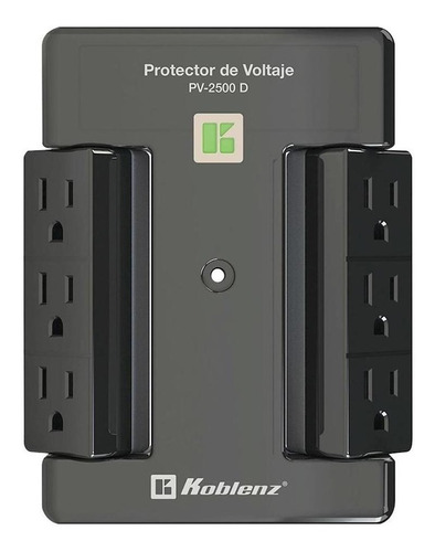 Multicontacto Protector De Voltaje 6 Tomacorrientes