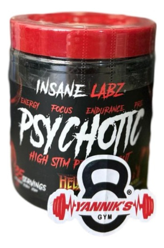 Psychotic Insane Labz Hellboy 35srv Oxido-pre Entreno