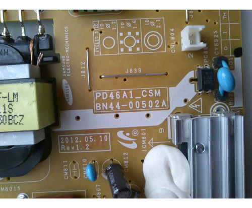 Fuentedepoder Samsung Bn44-00502a Bn4400502a Un40es6100fxza (Usado)