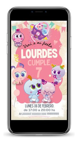 Invitacion Tarjeta Virtual Ksi Merito Cumpleaños
