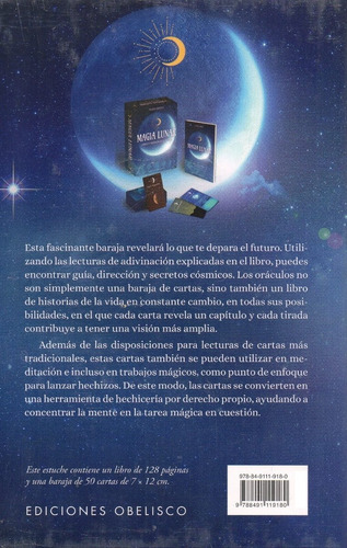 Magia Lunar - Libro Manual + Baraja De Cartas - Tu Guía Para