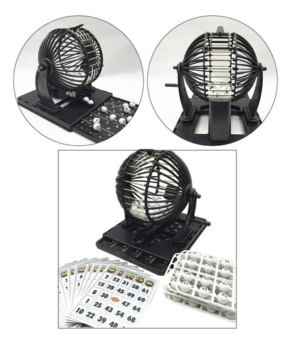 Máquina De Lotería De Bingo Reutilizable De Lujo,