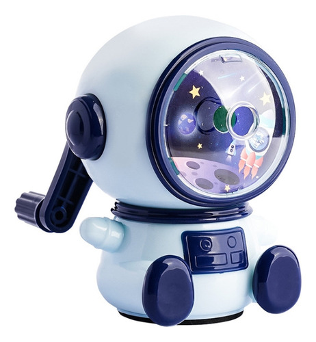 Apontador De Lápis, Estilo: Astronauta (azul Escuro)