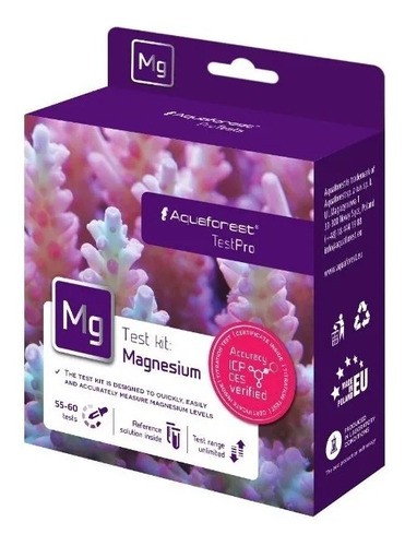Aquaforest Test Pro - Magnesium (mg) - Teste De Magnésio