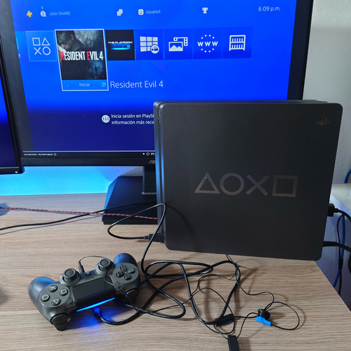 Playstation Playstation 4 1tb E Limitada Days Of Play (2018) Gris (Usado)