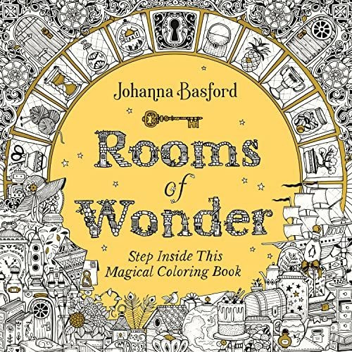 Book : Rooms Of Wonder Step Inside This Magical Coloring...
