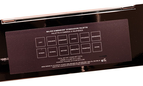 Patrick Ta - Major Dimension Eyeshadow Palette Major Dimension