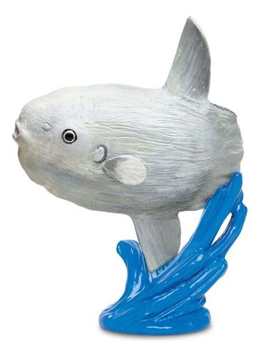 Pez Luna Con Soporte Figura Safari Mar Colección Realista Tx